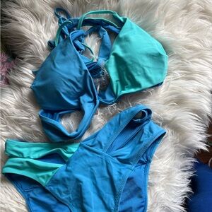 Sexy high waisted bikini